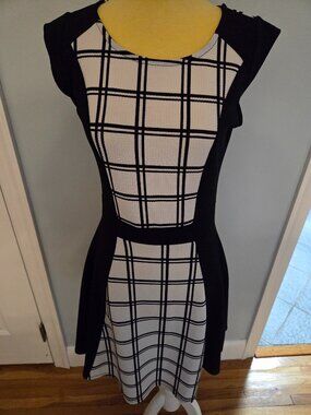 Dotted Brand Black & White Dress